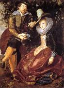 Rubens Santoro Rubens and Yisaba oil painting reproduction